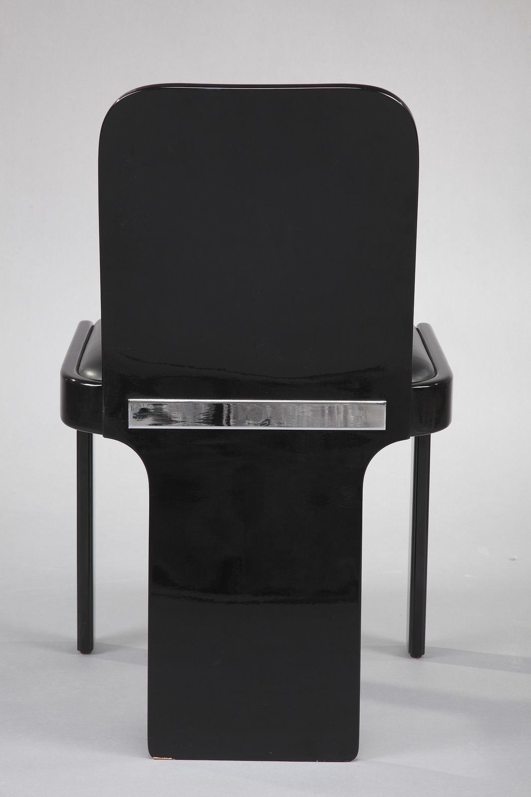 photo vintage Table de jeu et chaises italiennes par Pierluigi Molinari pour Pozzi, 1970