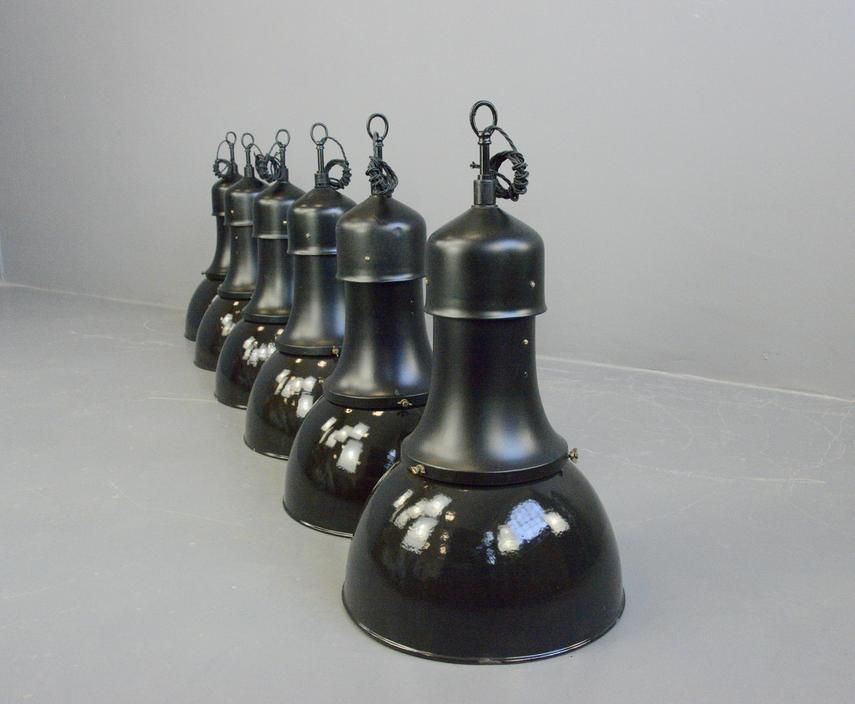 Model 530 Bauhaus Pendant Lights By Kandem Circa 1920s photo vinterior