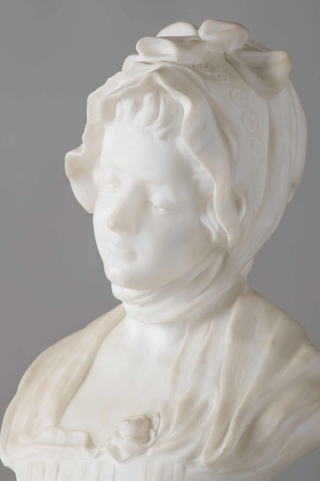 French Alabaster Sculpture photo Art