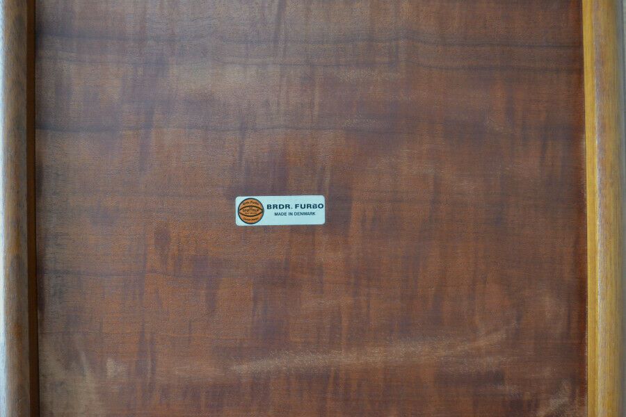Mid 20th Century Nest Of Tables In Teak By Brdr Furbo photo vintage