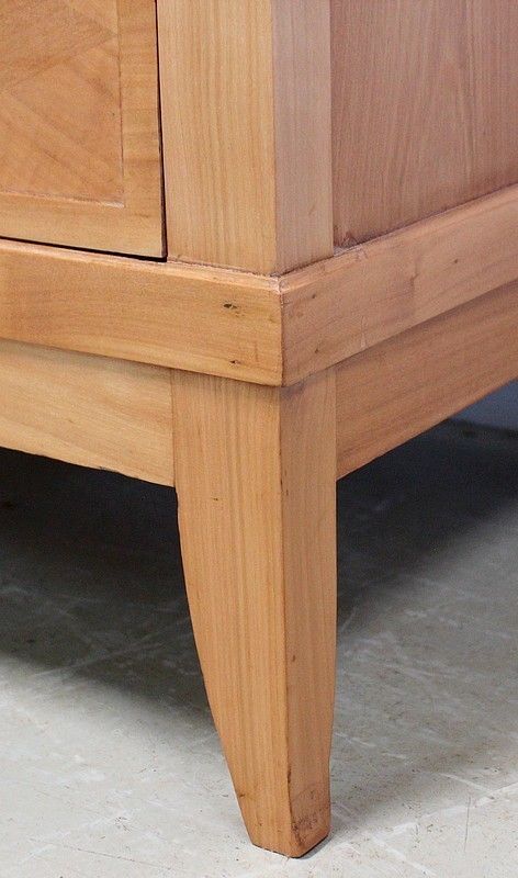 2111.5 Chest Of Drawers In Blond Cherry, Louis XVI Taste   1910 photo