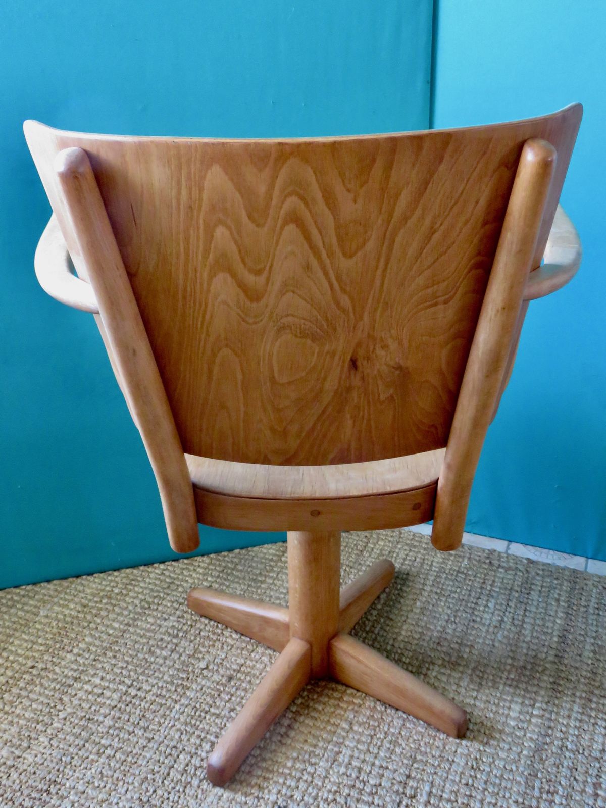 Swivel Office Chair By Manus Stephensen For Fritz Hansen. Denmark 1940 photo Furniture