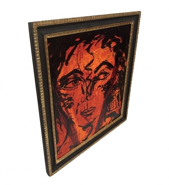 An Italian Mid Century Framed Lithograph photo for sale