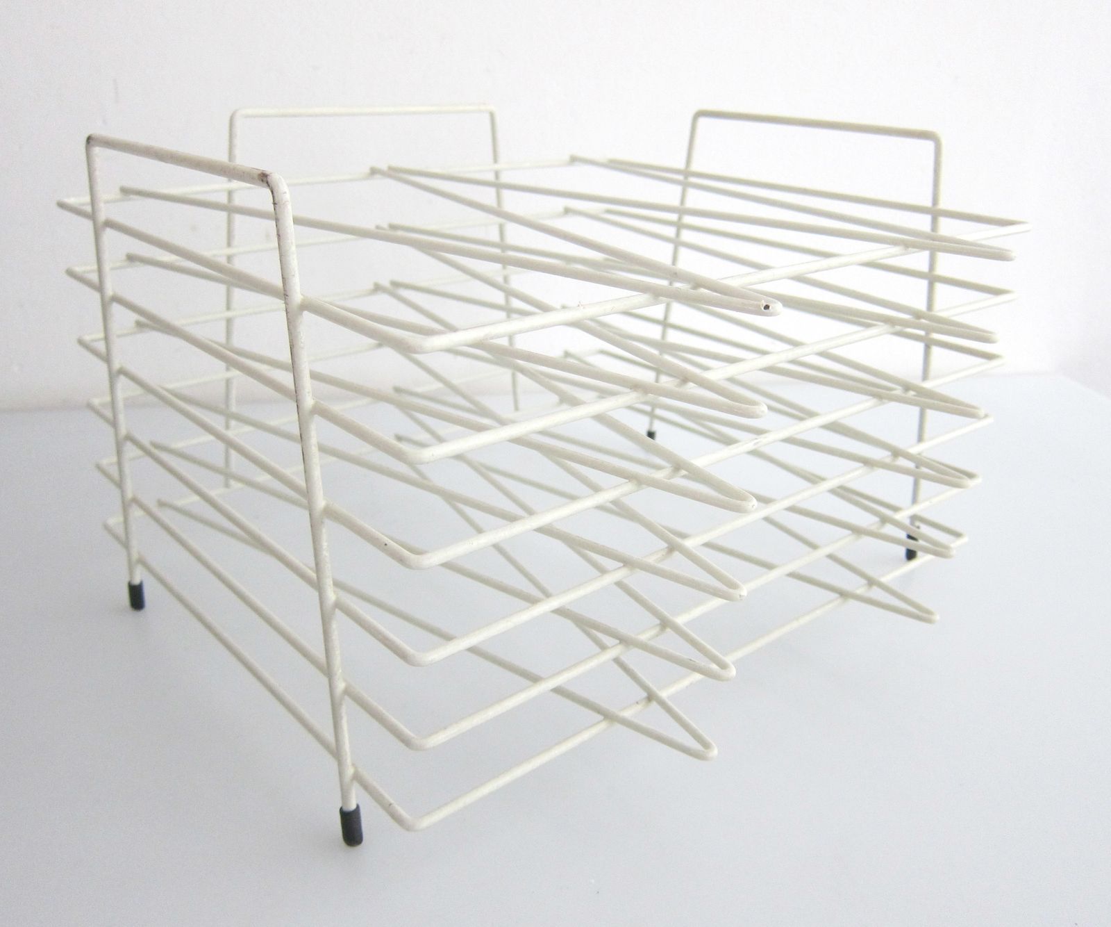 Mategot Style Sixties Vintage Lp Rack photo vintage