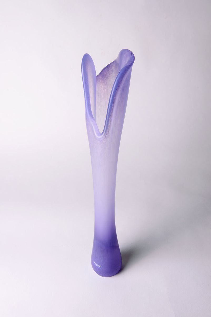 Sculptural Funghi Vase By Ulrica Hydman Vallien For Kosta Boda, Sweden photo furniture