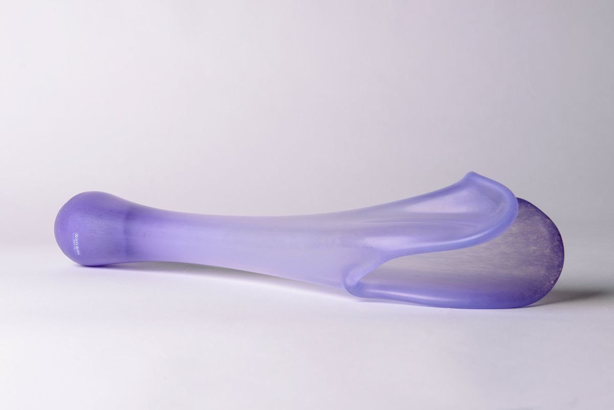Sculptural Funghi Vase By Ulrica Hydman Vallien For Kosta Boda, Sweden photo for sale
