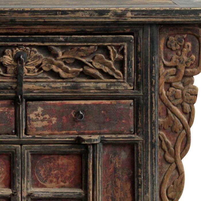 Shaanxi Cabinet With Dragon Carvings photo Furniture