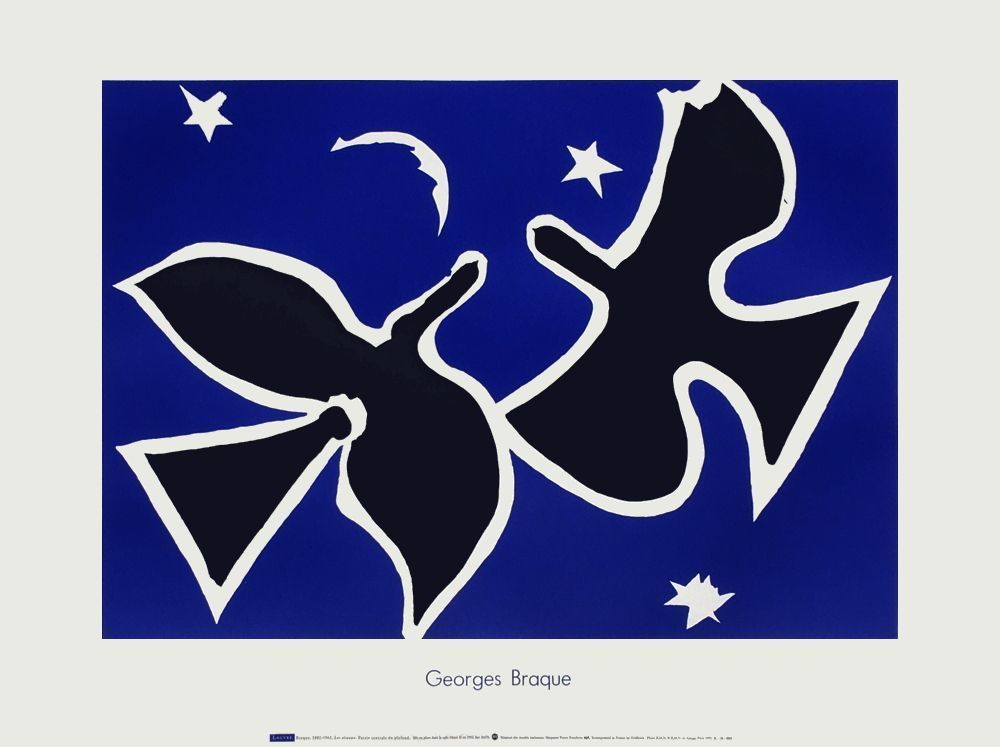 Georges Braque Les Oiseaux (Partie Centrale)