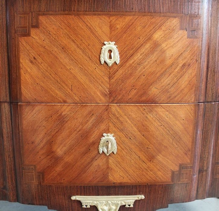 photo vinterior Sauteuse Commode, Louis XV / Louis XVI Transition   2nd Part Of The 19th Century