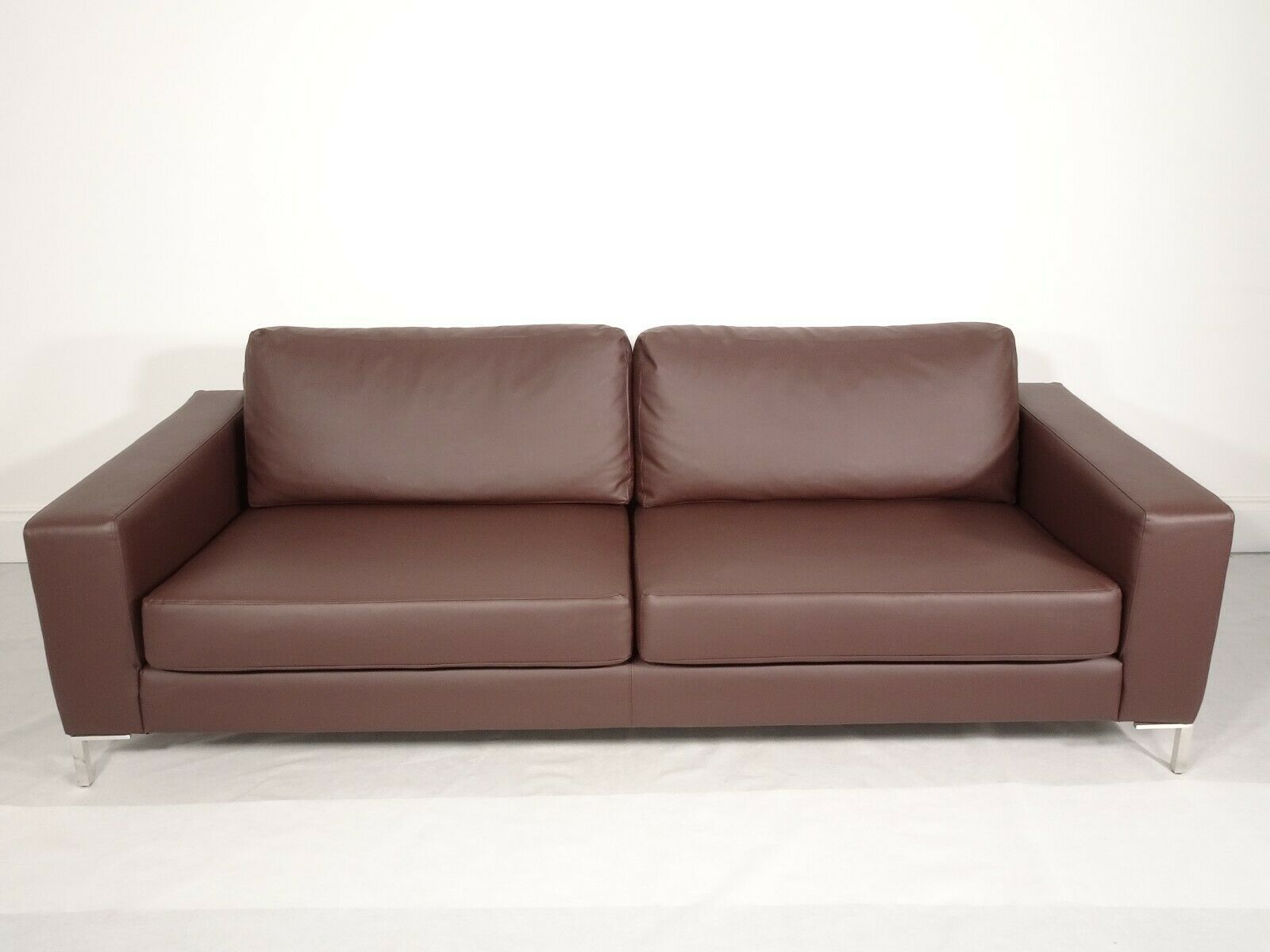 photo furniture Rare Immaculate Jonas Ihreborn Filip Sofa In Soft Brown Leather