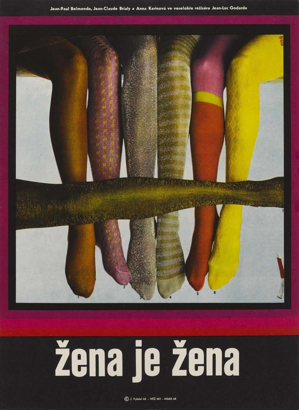 A Woman Is A Woman, 1960s, Paper photo furniture
