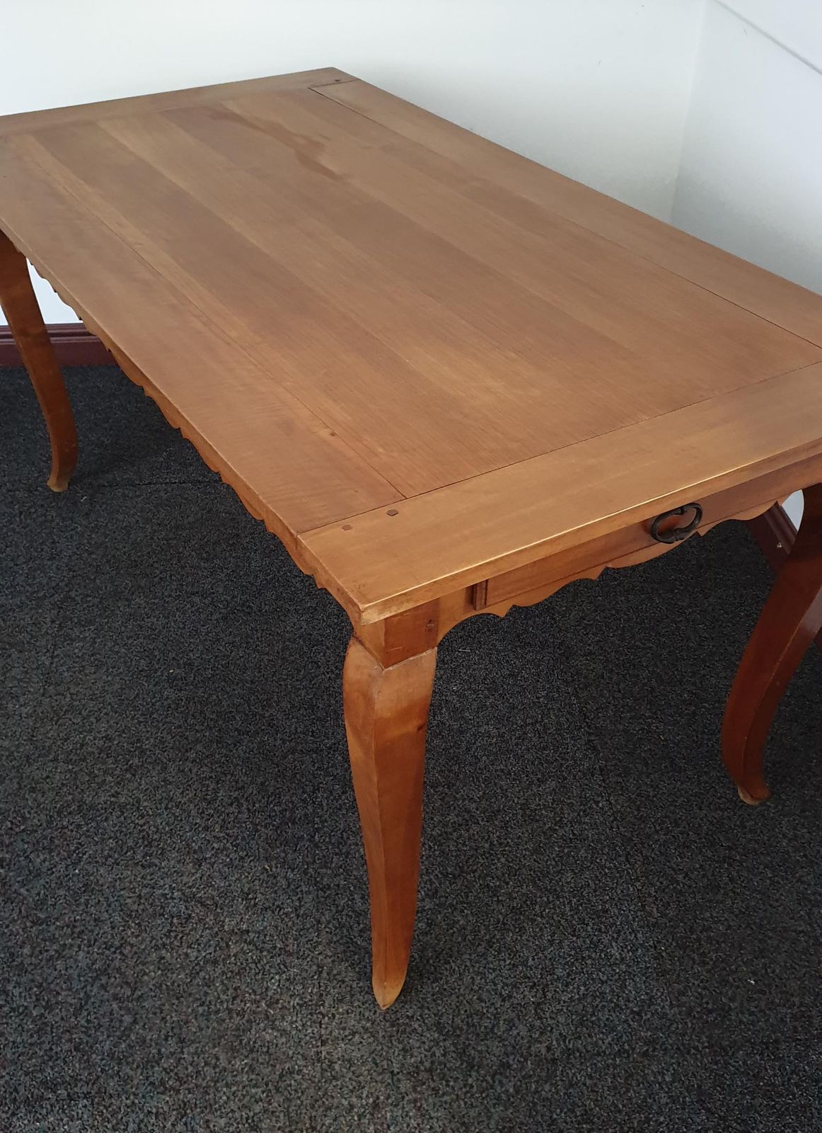 photo for sale French Cherry Farmhouse Kitchen Refrectory Dining Table