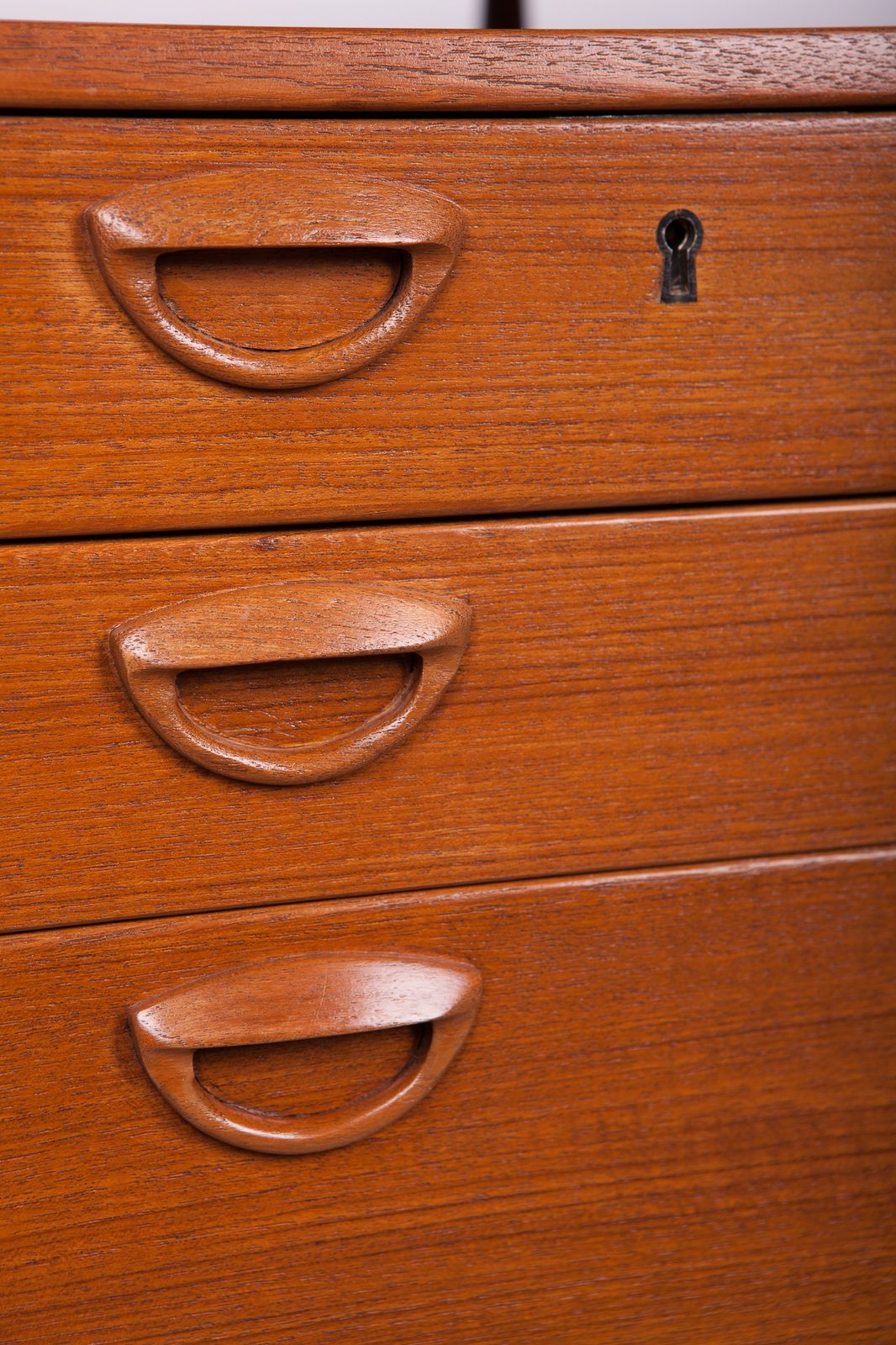 photo furniture Mid Century Danish Teak Desk From Feldballes Møbelfabrik, 1960s