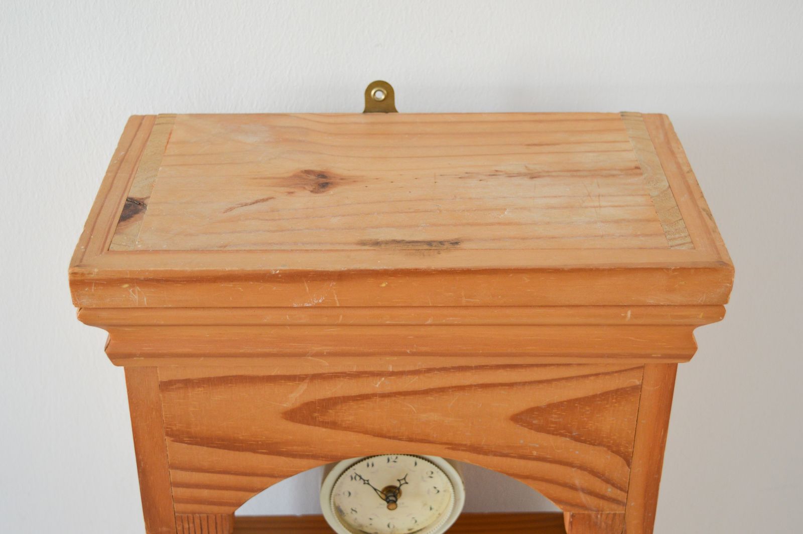Vintage 3 Free Standing/Wall Mounted Display Unit, Country Kitchen Display Unit, Farmhouse Bathroom Solid Pine Unit 81x34x19 Cm photo for sale