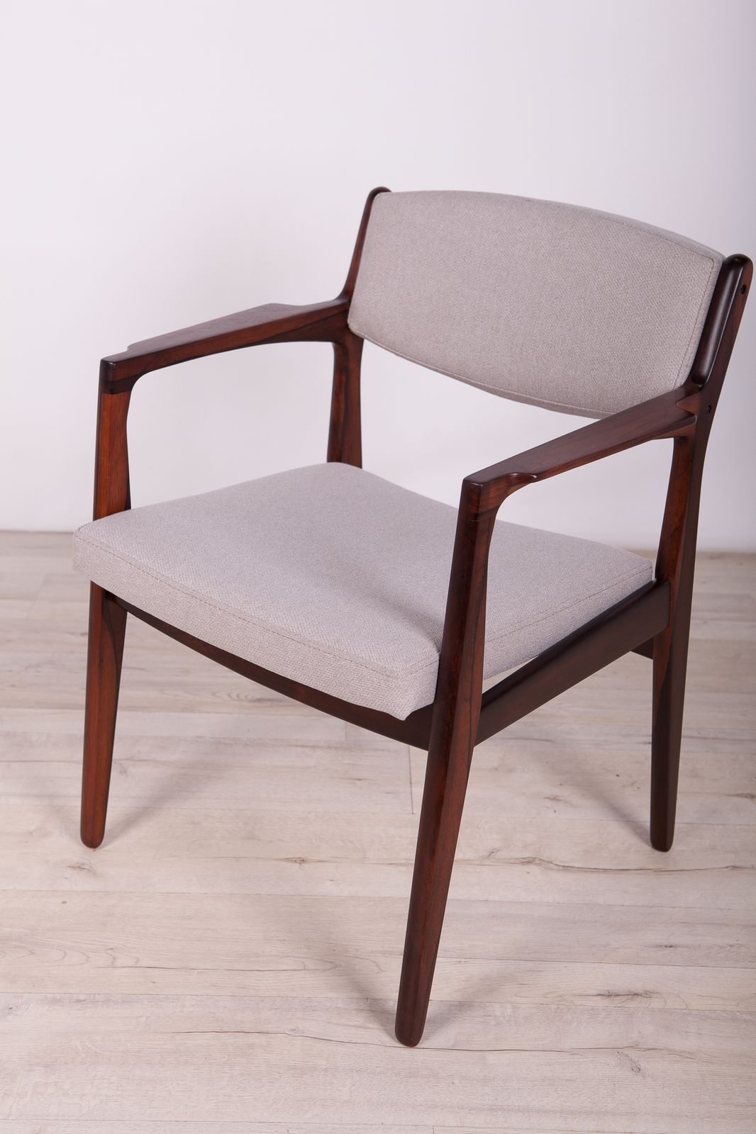 photo vintage Rosewood Armchairs By Erik Buch For ørum Møbelfabrik, 1960s, Set Of 4