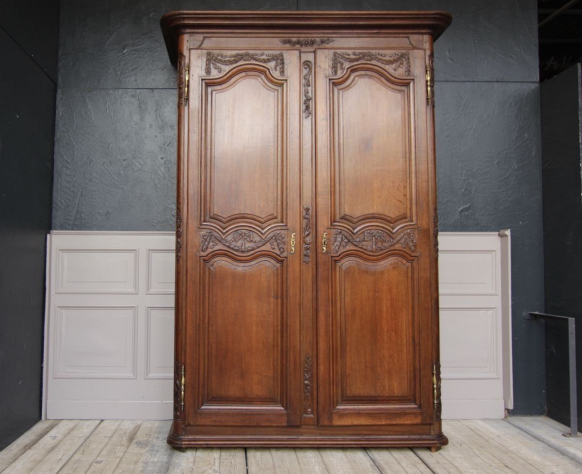 Large French Louis XVI Wardrobe, 1700s