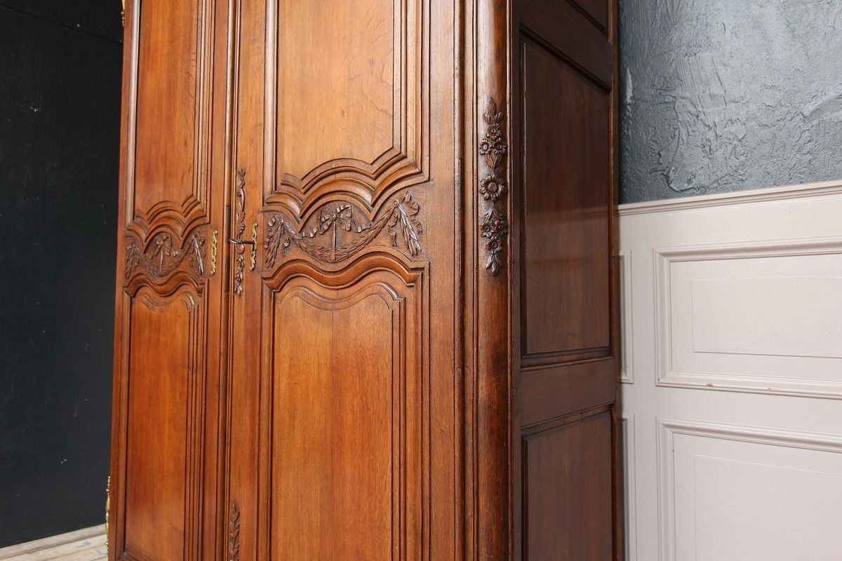 Large French Louis XVI Wardrobe, 1700s photo for sale