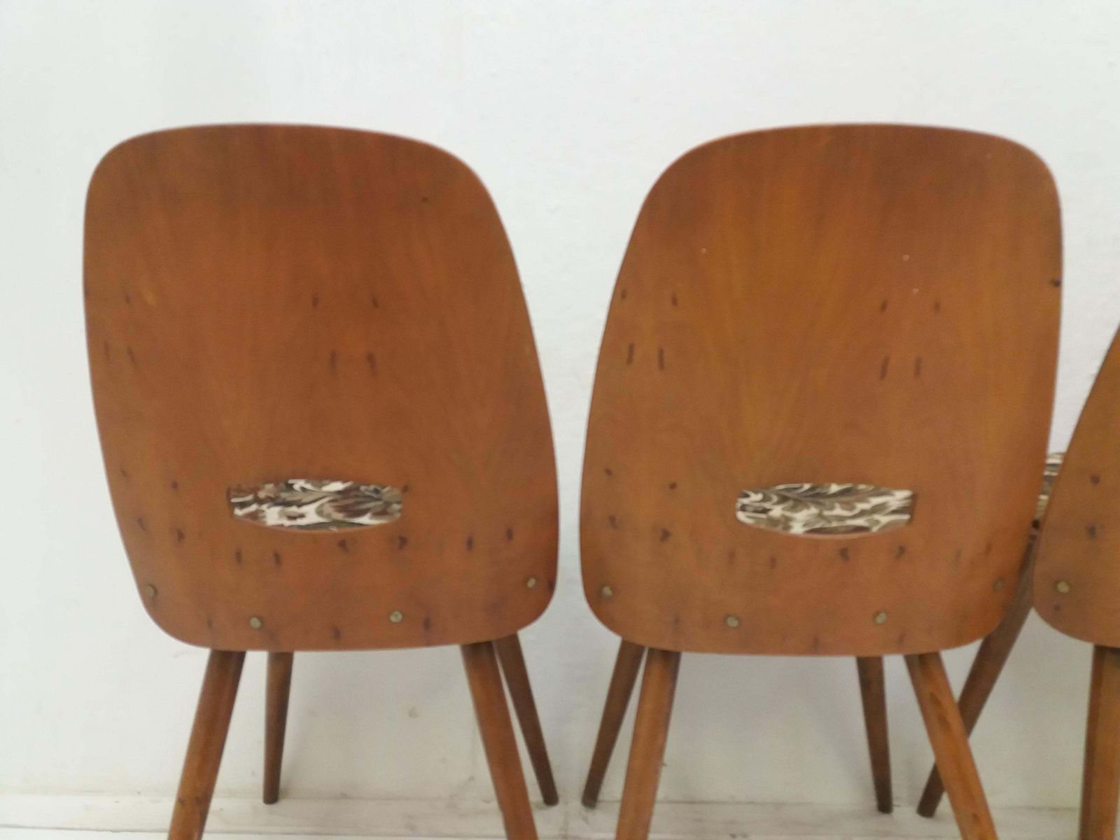 Set Of Four Mid Century Dining Chairs/ Tatra Pravenec, 1960s photo buy