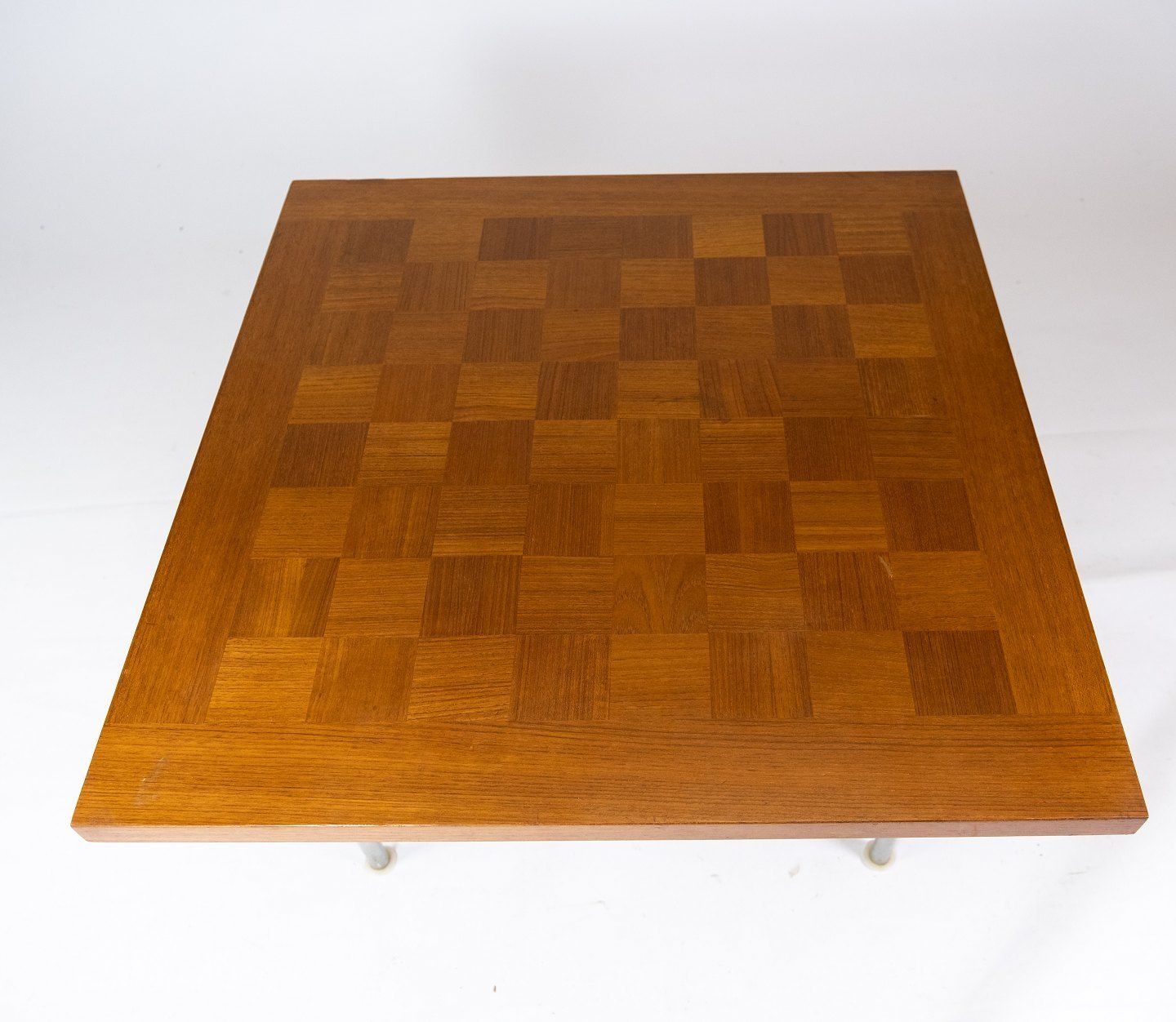 Teak Coffee Table With Checkered Pattern Designed By Poul Cadovius And Manufactured By France & Søn From The 1960s. photo vinterior