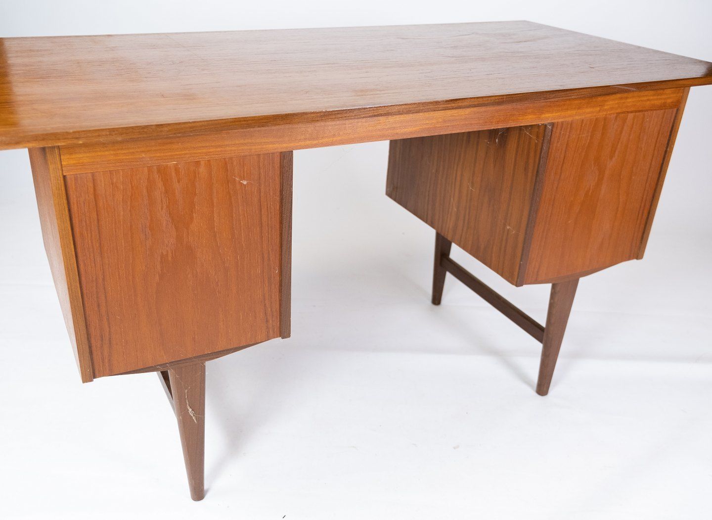 Teak Desk In Danish Design From The 1960s. photo vinterior
