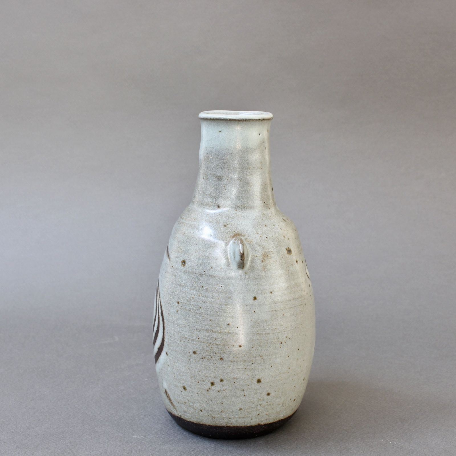 Japanese Style Ceramic Vase With Lugs By Janet Leach (1981) photo 1500.0