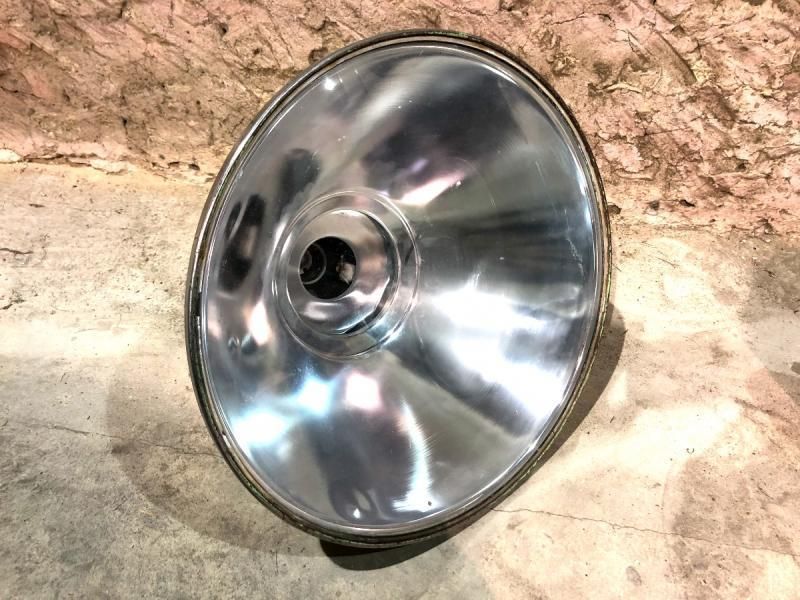 Industrial Polished Aluminum Pendant photo for sale