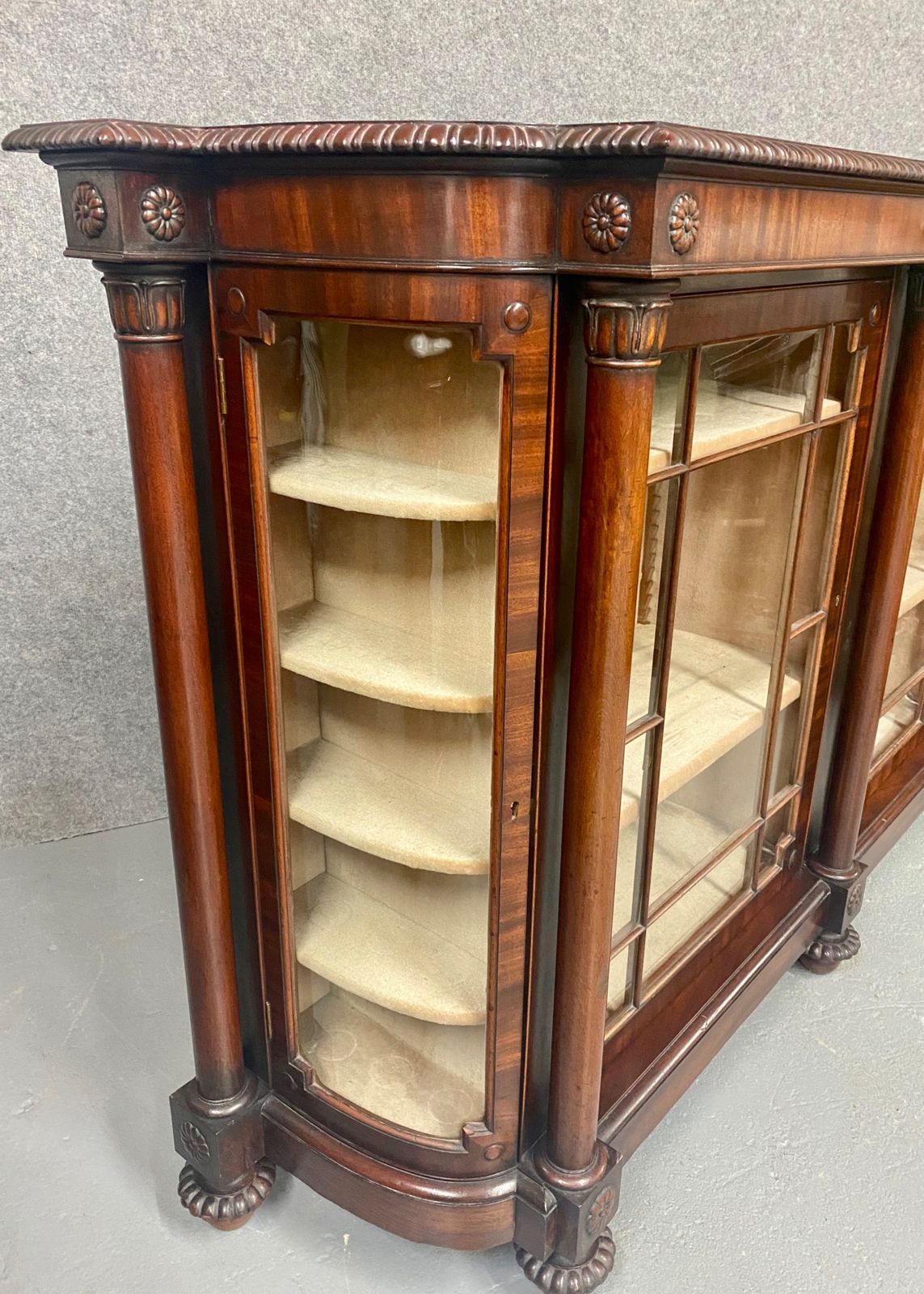 Superb Gillows Quality Mahogany Side Cabinet photo vintage