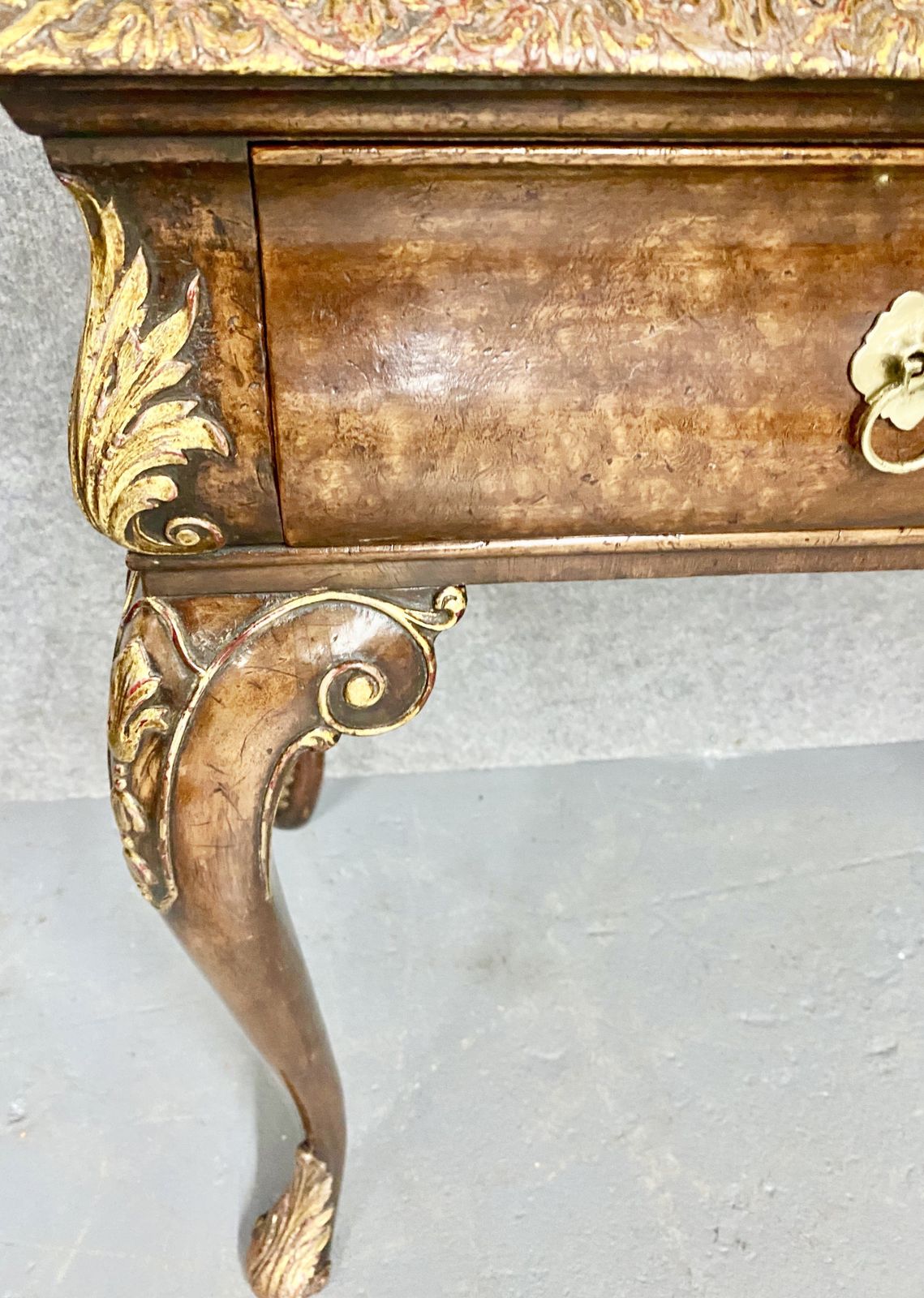 Highly Decorative Walnut Cocktail Cabinet photo vinterior