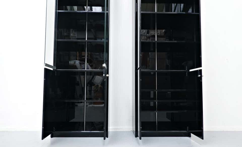 photo vinterior Italian "Olinto" Bookcase By Kazuhide Takahama, B&B, Mid Century Modern, 1960s
