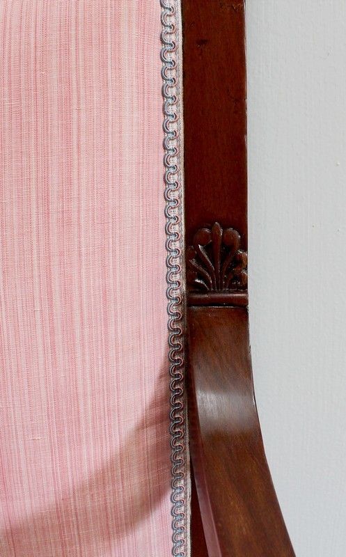photo for sale Pair Of Mahogany Armchairs, Consulate Period Early, 19th Century