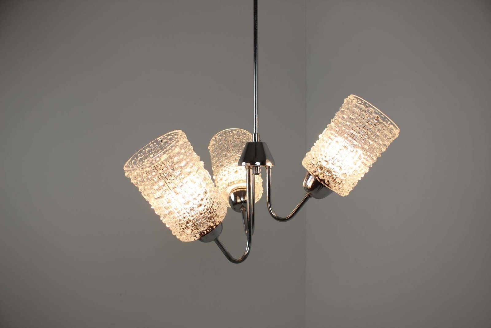 Mid Century Chandelier/ Lidokov, 1960s