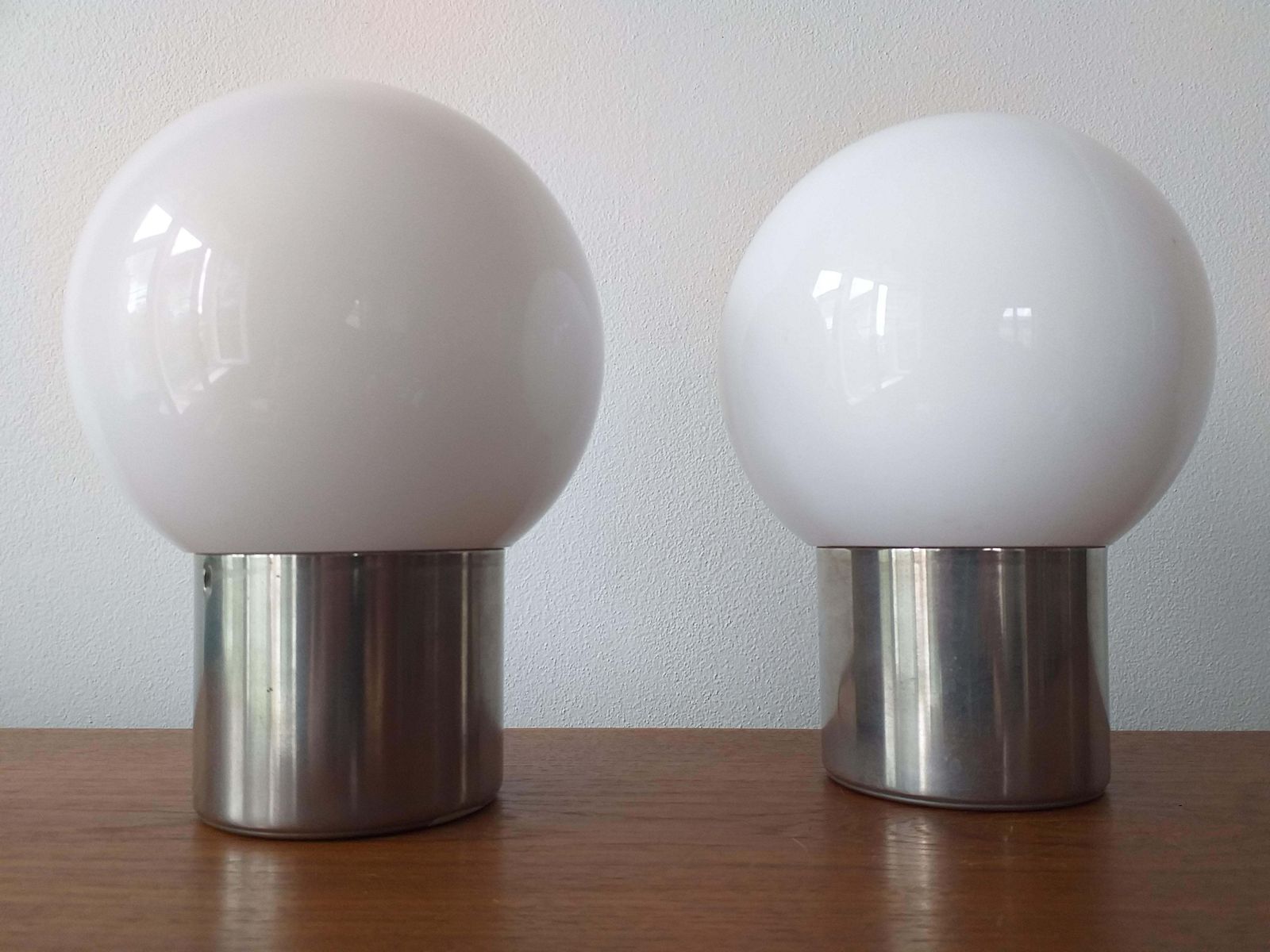 Pair Of Midcentury Table Lamps Kamenicky Senov, 1970s. photo Lighting