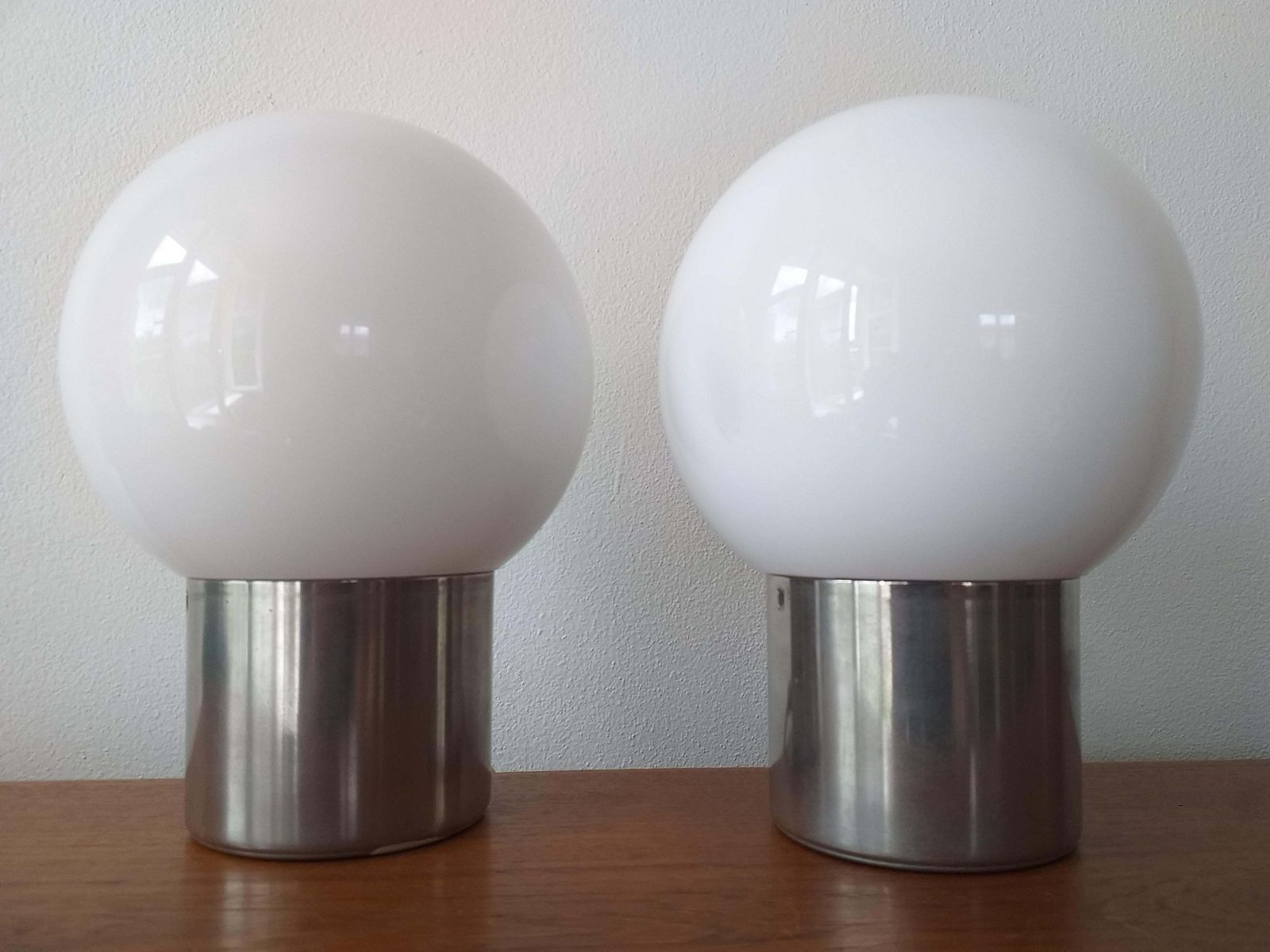 Pair Of Midcentury Table Lamps Kamenicky Senov, 1970s. photo 503.0