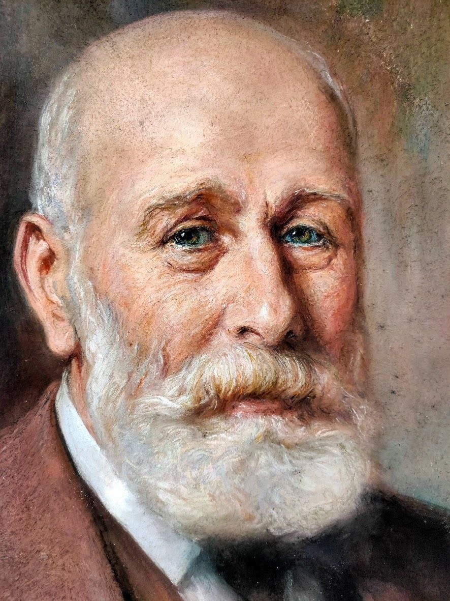 Portrait Of Journalist James Blakeney By Charlotte Blakeney Ward photo furniture