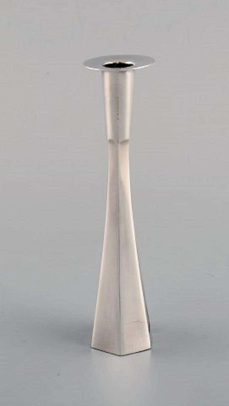 Wiwen Nilsson Lund, Sweden, A Pair Of Modernist Candlesticks photo vinterior