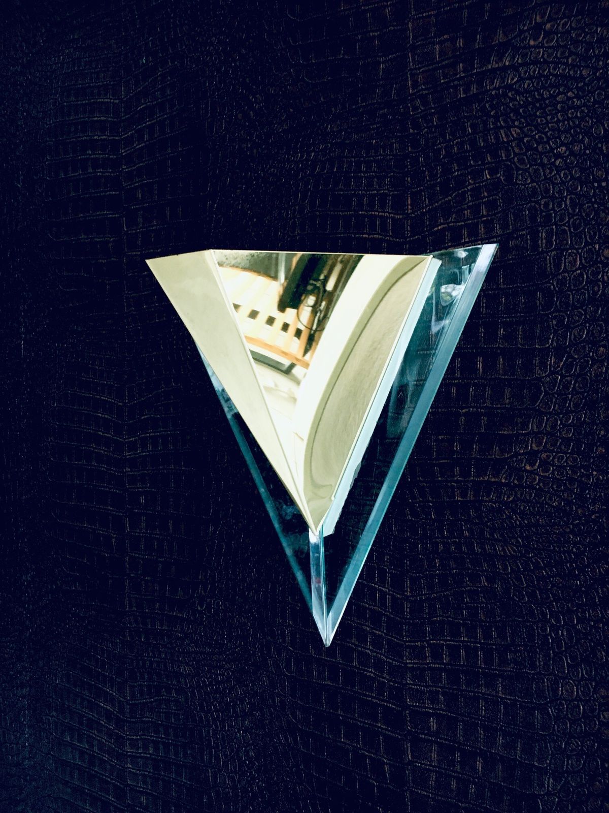 Postmodern Design Triangular Wall Lamp By Landia, Germany 1990s photo furniture
