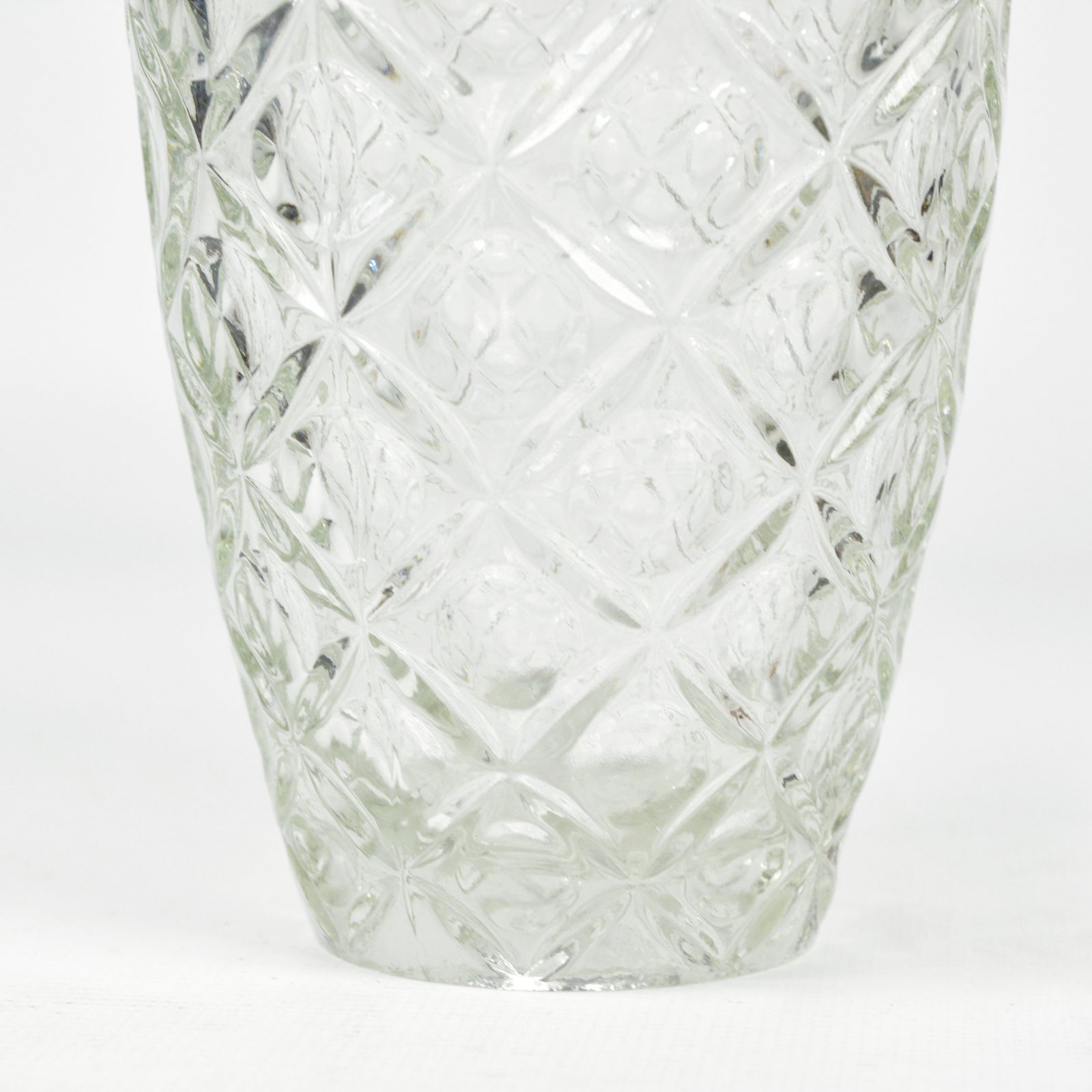 Large, "Karo" Glass Vase, Huta Szkła Hortensja, Poland, 1970s photo 88.0