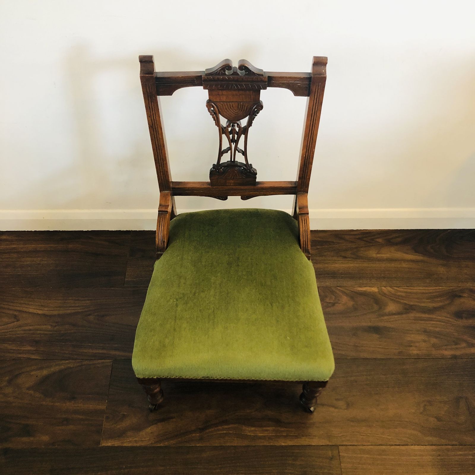 Antique 19th Century, Aesthetics Movement Bedroom Chair photo Furniture