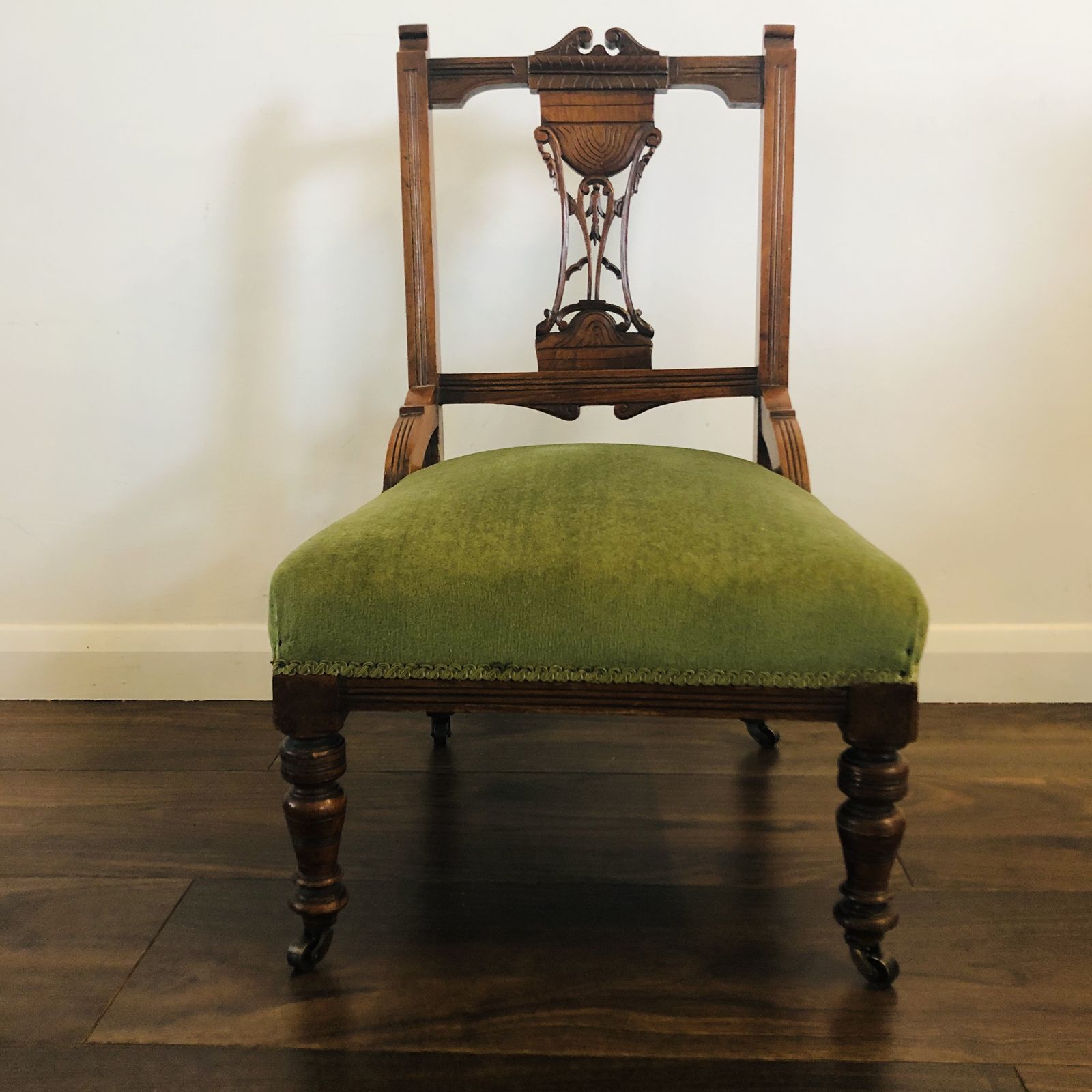 Antique 19th Century, Aesthetics Movement Bedroom Chair photo vinterior