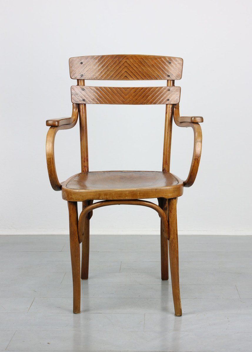 Antique Bentwood Armchair By Michael Thonet photo for sale