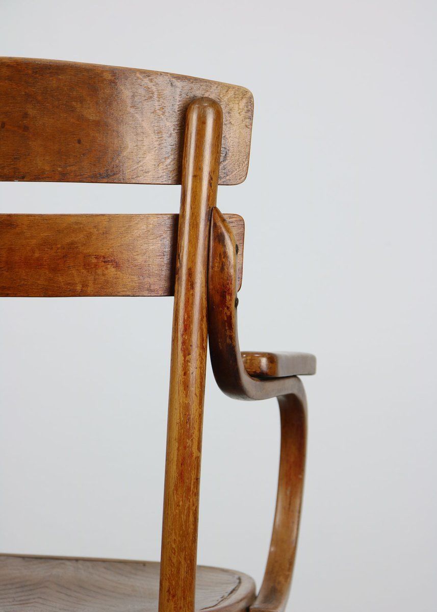 Antique Bentwood Armchair By Michael Thonet photo vintage