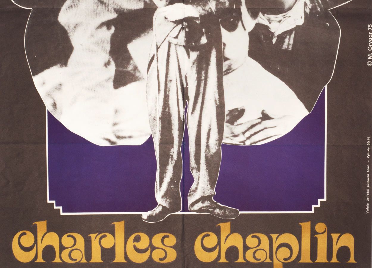 Movie Poster, 2 X Charlie, Milan Grygar, 1975 photo Art