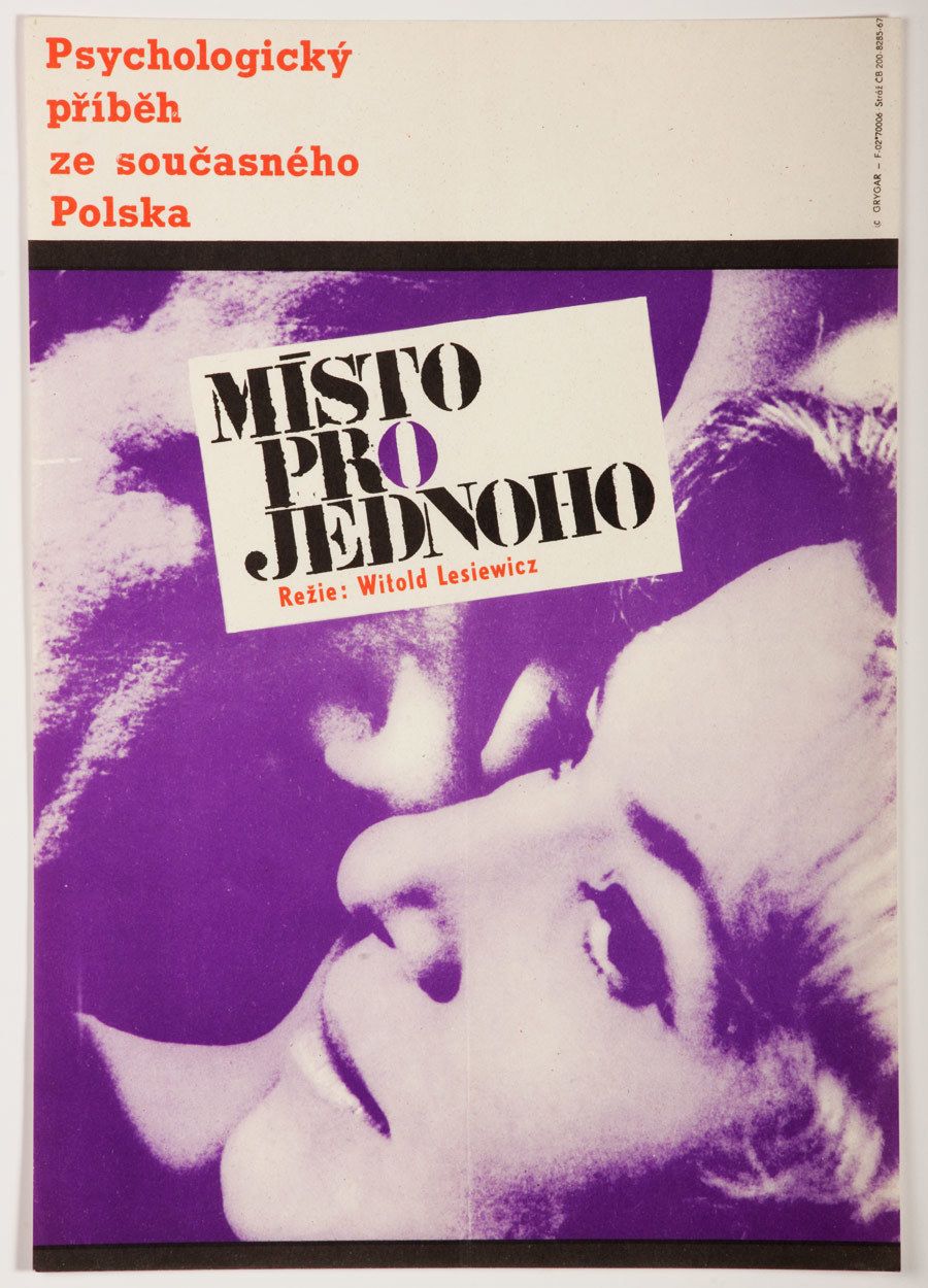 Movie Poster, Place For One, Milan Grygar, 1967