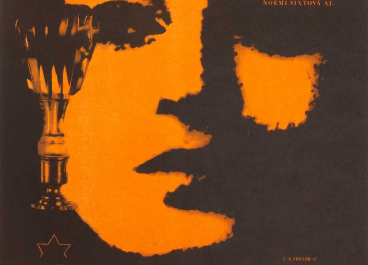 Movie Poster, Dita Saxová, Zdeněk Ziegler, 1967 photo Art