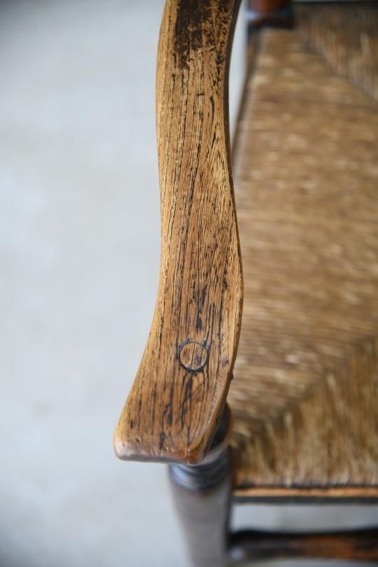 Elm Rustic Country Kitchen Chair. photo for sale