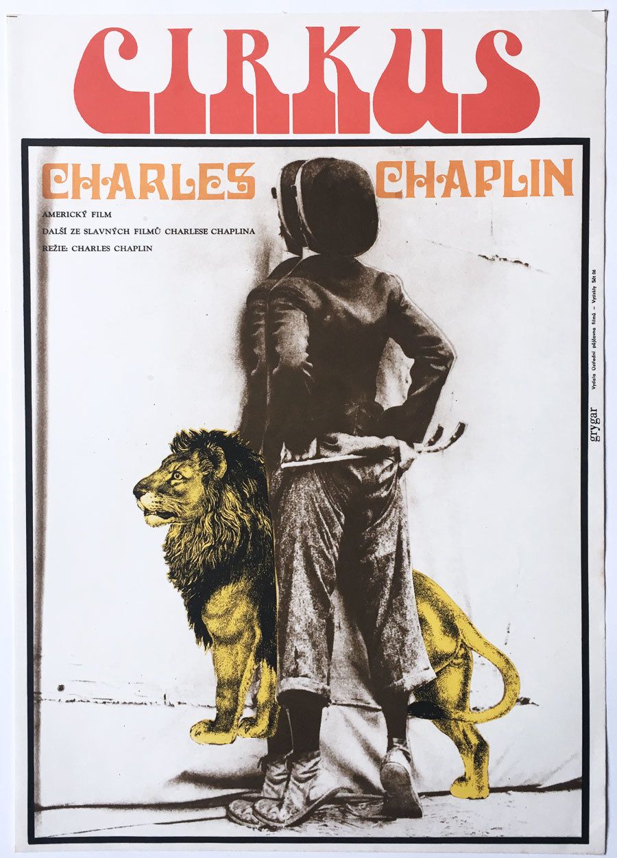 Movie Poster, The Circus, Milan Grygar, 1976 photo 244.0