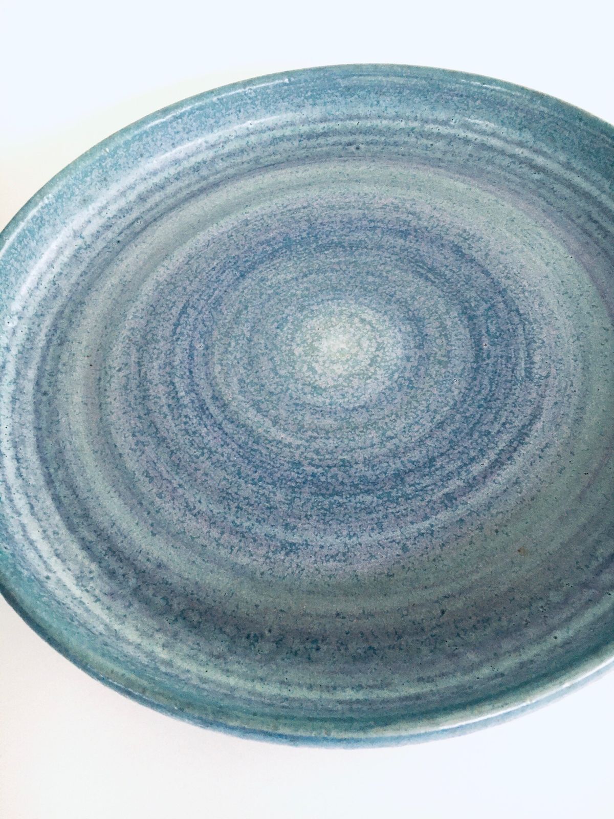 Studio Art Pottery Groot Bord/Schaal Van Mobach, Nederland Jaren 1990 photo 145.08