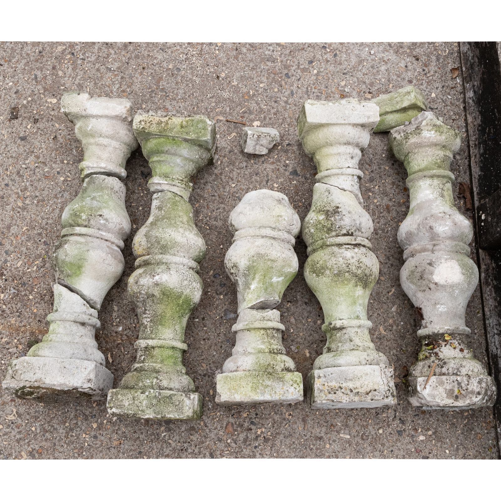 Antique Portland Stone Balustrades (Set Of 24+) photo buy