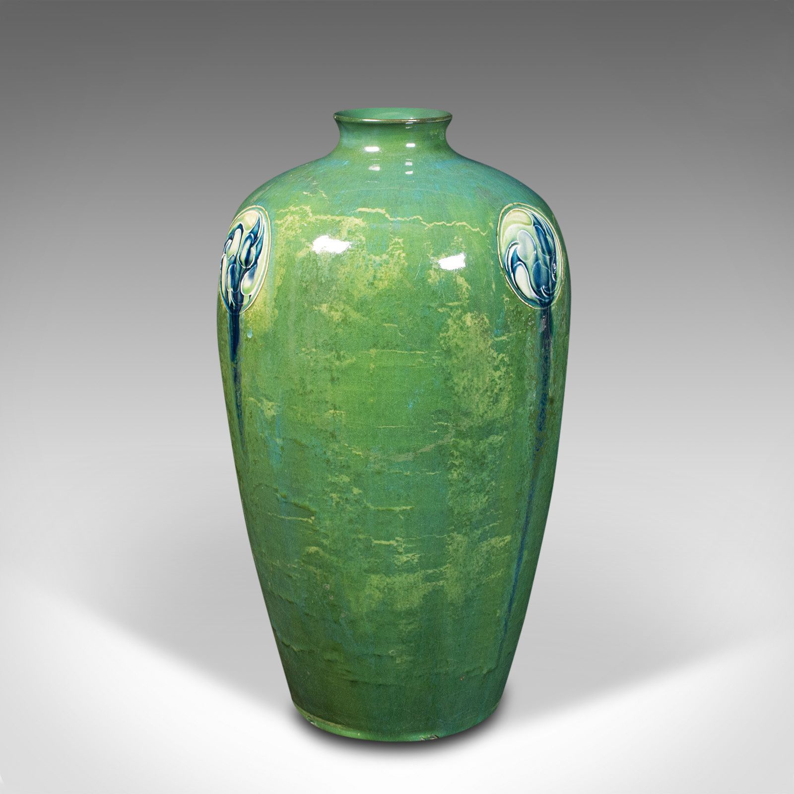Antique Flaminian Vase, Moorcroft, Liberty, London, C.1910 photo Home Decor