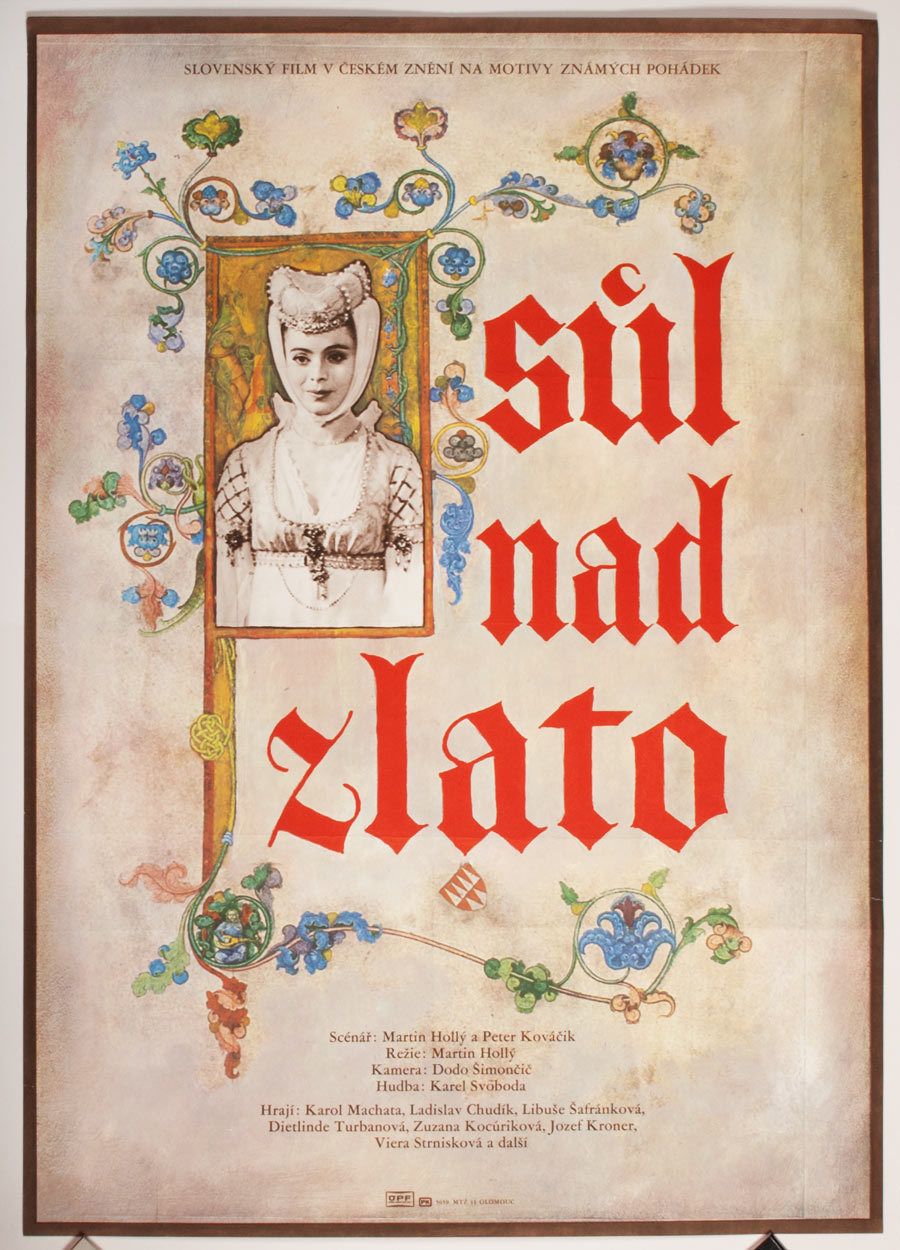 Movie Poster, The Salt Prince, Michal Hendrych, 1983